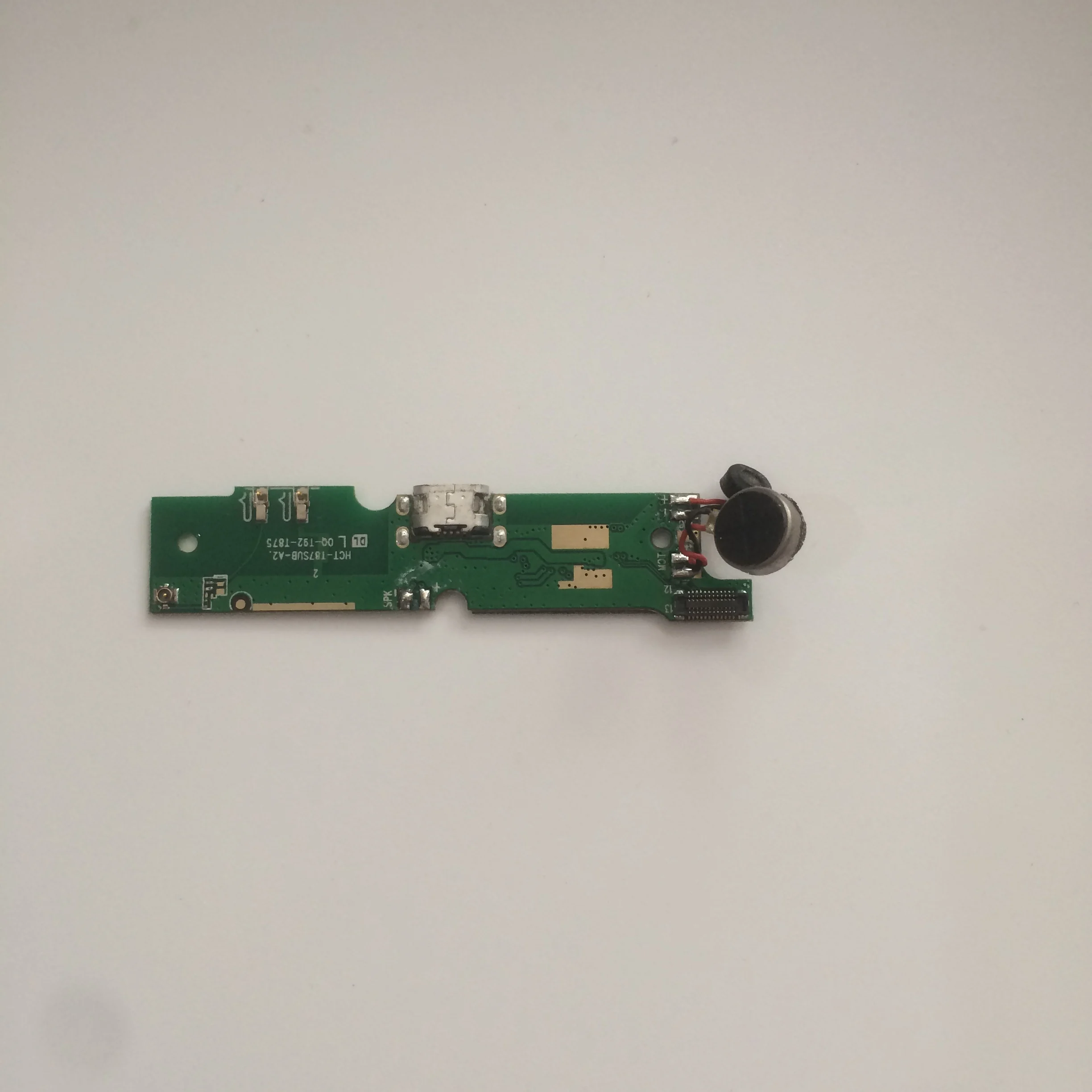 Зеленый Б/у зарядная плата с разъемом USB+ вибромотор для OUKITEL K6000 MTK6735 64 бит четырехъядерный 5,5 дюйма 1280x720 - Цвет: Зеленый