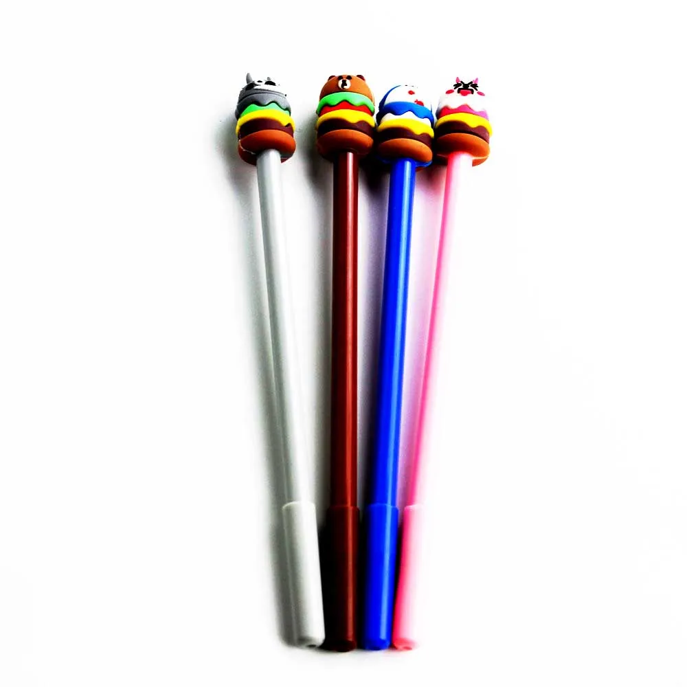 

4pcs/Set Creative Cute Anmal Gel Pen Stationery Refill Pen For School Office Writin Pens