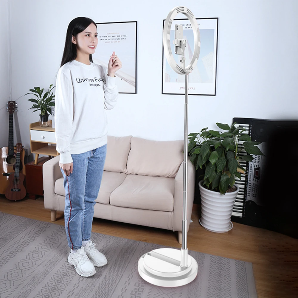 Светильник для селфи с регулируемой складной подставкой 3 режима 128 светодиодный