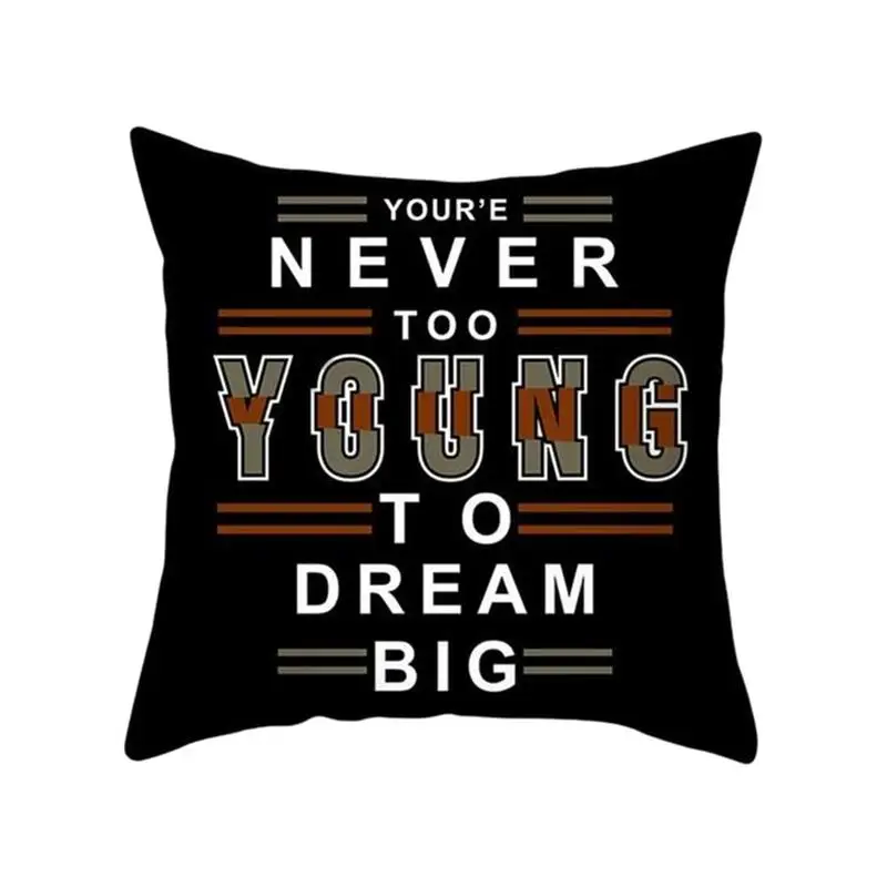 

2021 New Fashion Decorative Black Pillowcase Geometric Pillows Cover Sofa Room Home For Living Cushion Throw Decorative Roo D2Y5