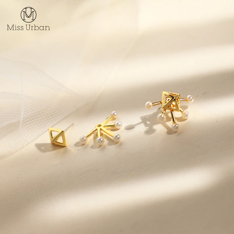 2021 Новое поступление панк милые сережки в форме/серебро Цвет серьги гвоздики для