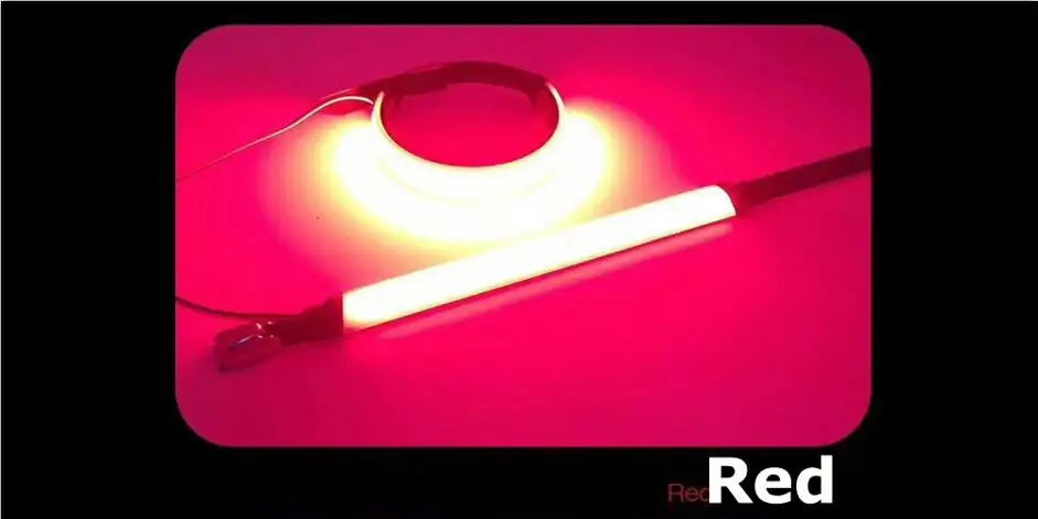 Red Мотоциклетный светильник, светодиодный сигнал поворота, 20 Вт, Светодиодная лента, белый, красный, желтый, зеленый, розовый, светодиодный мото декоративный светильник, s лампа 12 В - Цвет: Red