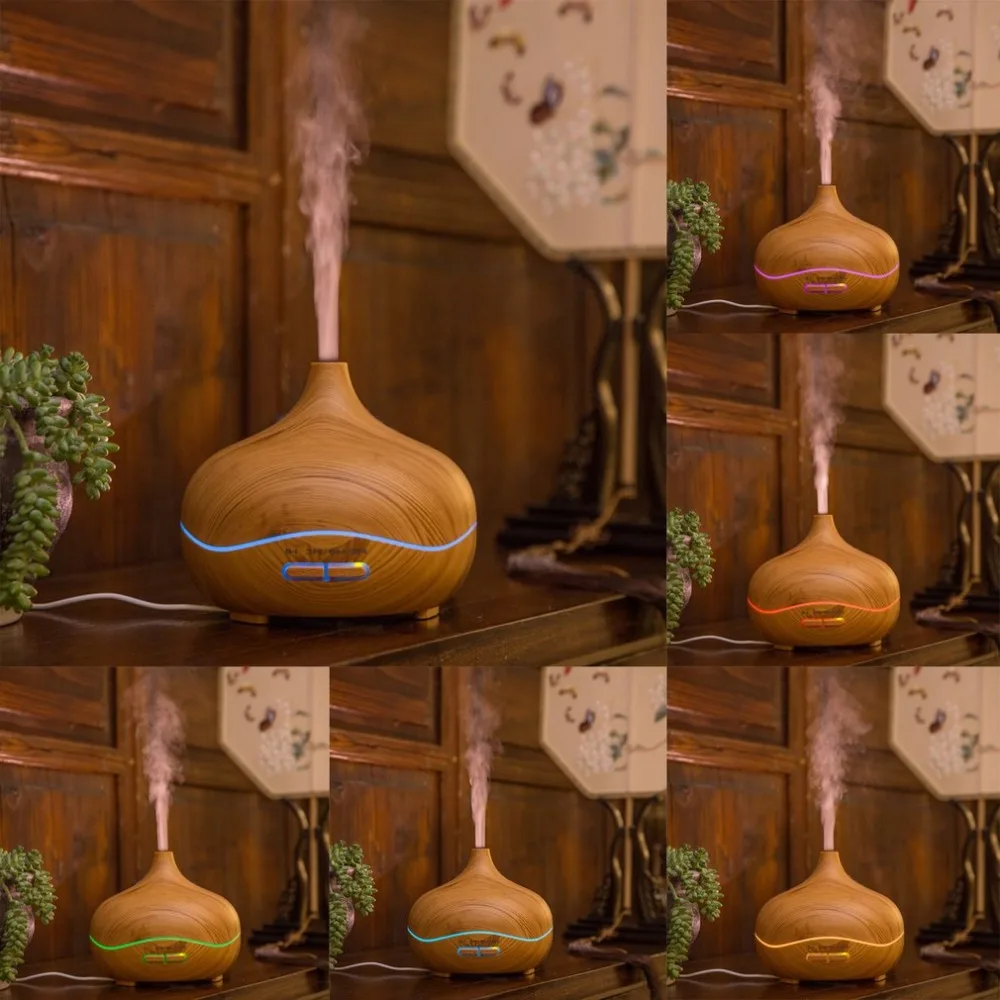 Компактный размер эфирный 300 мл масляный диффузор увлажнитель воздуха Арома