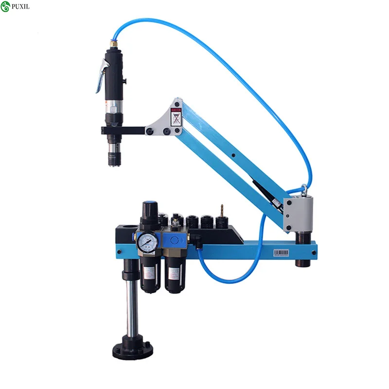 

Pneumatic threading machine threading capacity M3-M12 rocker threading machine universal cable threading machine frame machine 4