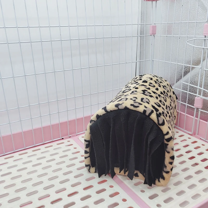 Hamster Guinea Pig Rabbit Tassel Tunnel Nest Small Pet Animal Passageway Habitat | Дом и сад