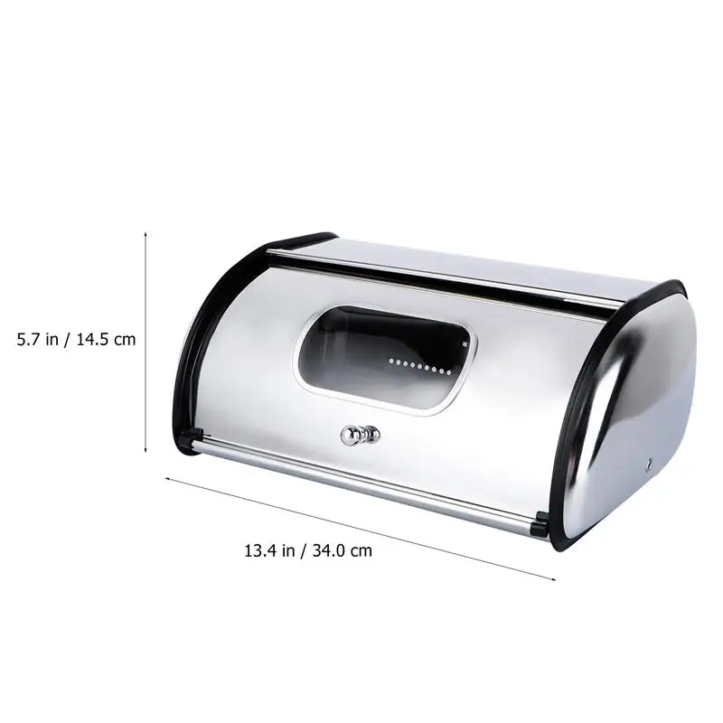 

1pc Bread Storage Case Container Kitchen Bread Box Kitchen Gadget For Bakery Storage Box For Baking