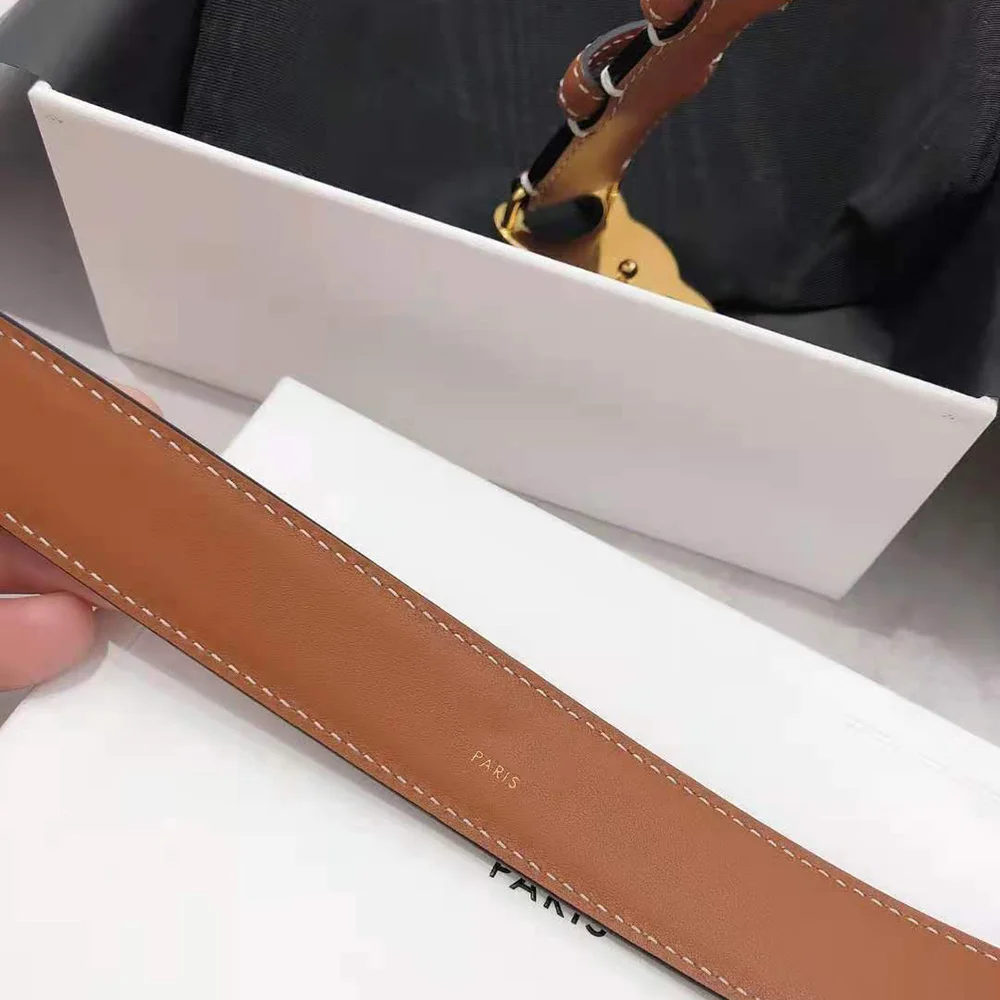 

Top Quality 2.5cm C Imported Cowhide Belts For Women Belt Jeans Luxury Brand Designer Fashion Classic Original Box