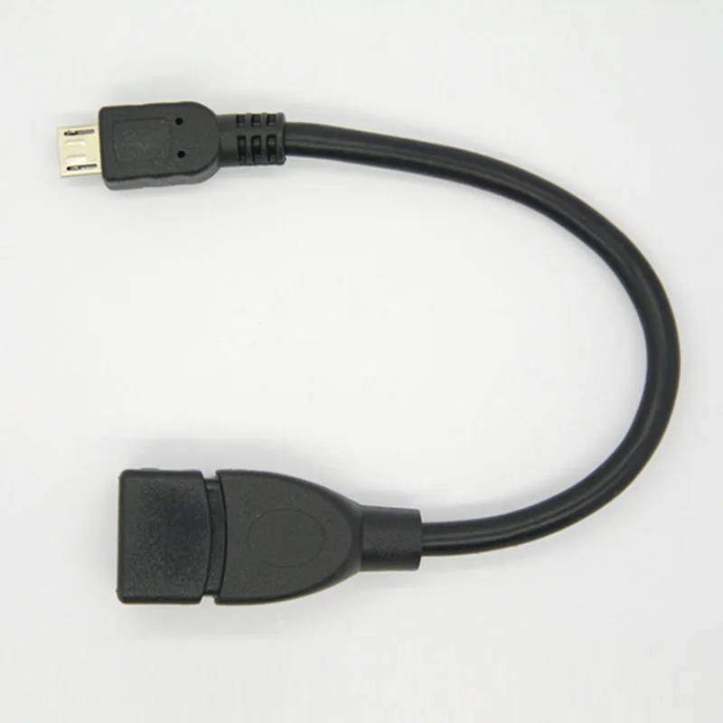 Кабель адаптер преобразователь для смартфона OTG Micro USB B папа к 2 0 A мама мобильного