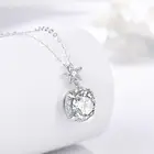 Szjinao бриллиантового колье подвеска и серьги в наборе из стерлингового серебра и 925 Подвески с цветочным узором лазерной гравировки Свадебные обручальные кольца вечерние драгоценный камень, хорошее ювелирное изделие