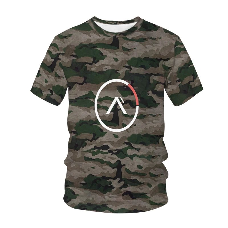 

Men's BreaThable 3D CamouFlage T-Shirt Outdoor Sports Top New Summer Hot Clothes