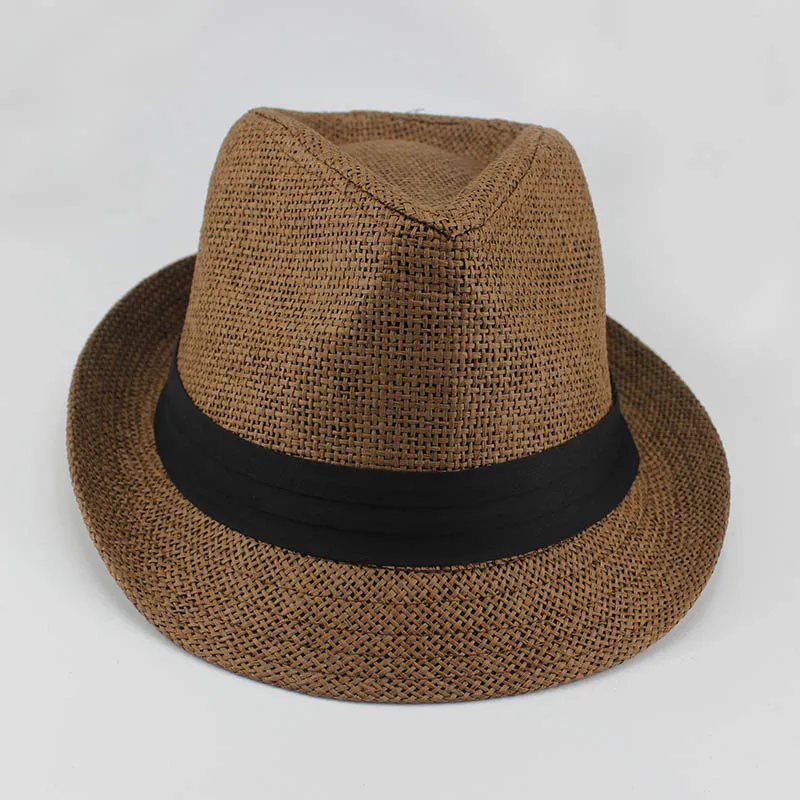 Летняя соломенная шляпа Федора Шапки узор Chapeu Панама женские солнцезащитные