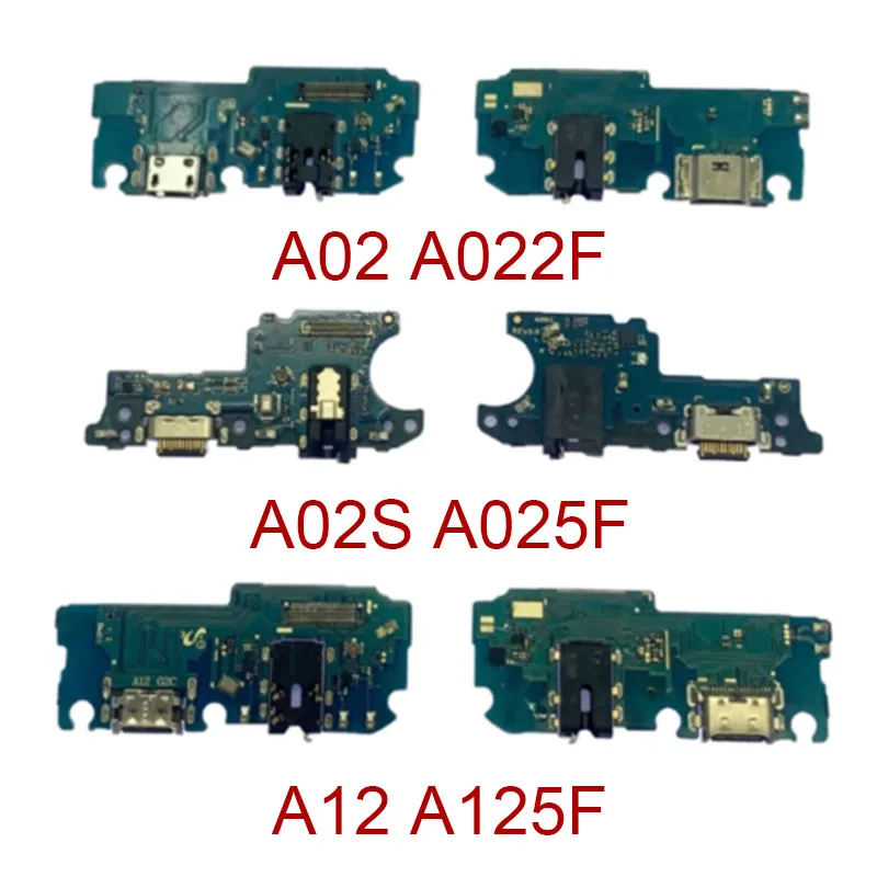 

High Quality Charger Dock Port For Samsung Galaxy A02 A022F A02S A025F A12 A125F USB Charging Jack Connector Board Flex Cable