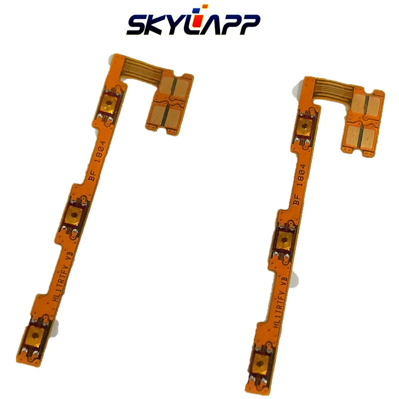 Кнопка бокового переключения плоский кабель для Huawei enjoy 7 plus TRT-AL00 AL00A кнопки питания/громкости гибкий ленточный кабель Бесплатная доставка