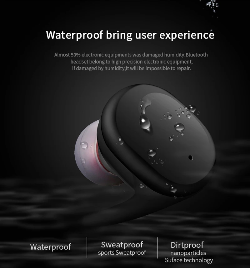 Bluetooth наушники Y30 наушники-вкладыши TWS с Беспроводной 3D стерео Шум шумоподавления