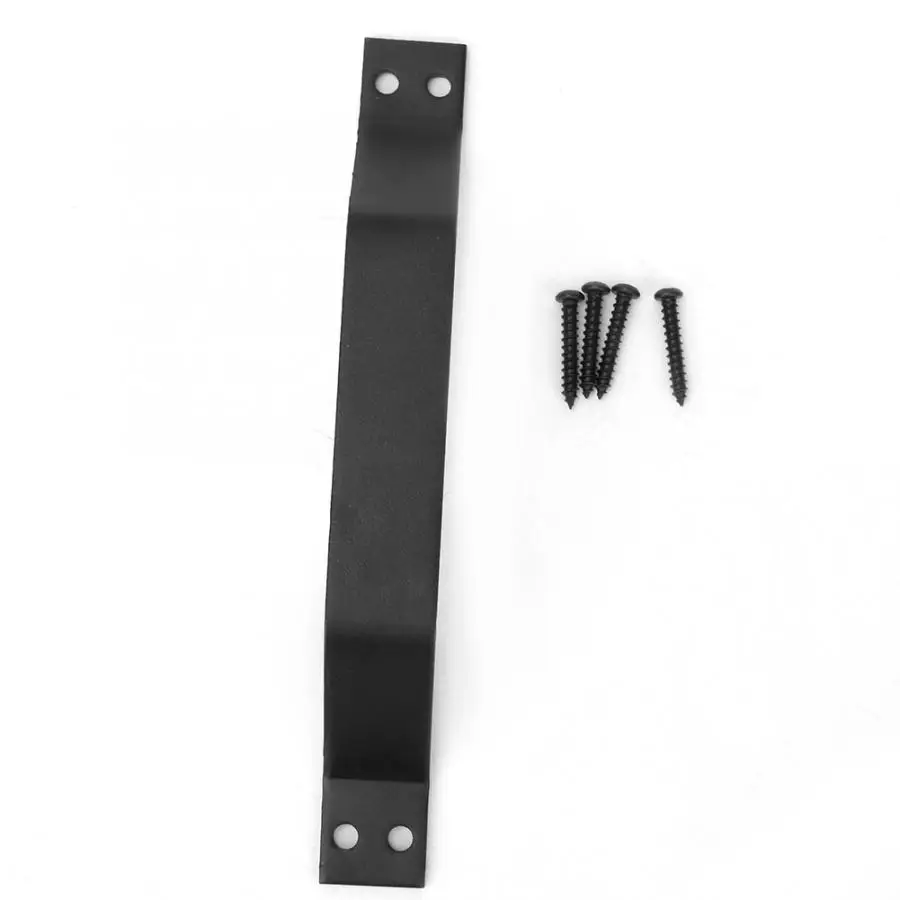 Раздвижная дверь для шкафа ручка выдвижного ящика черная фурнитура мебели|Ручка