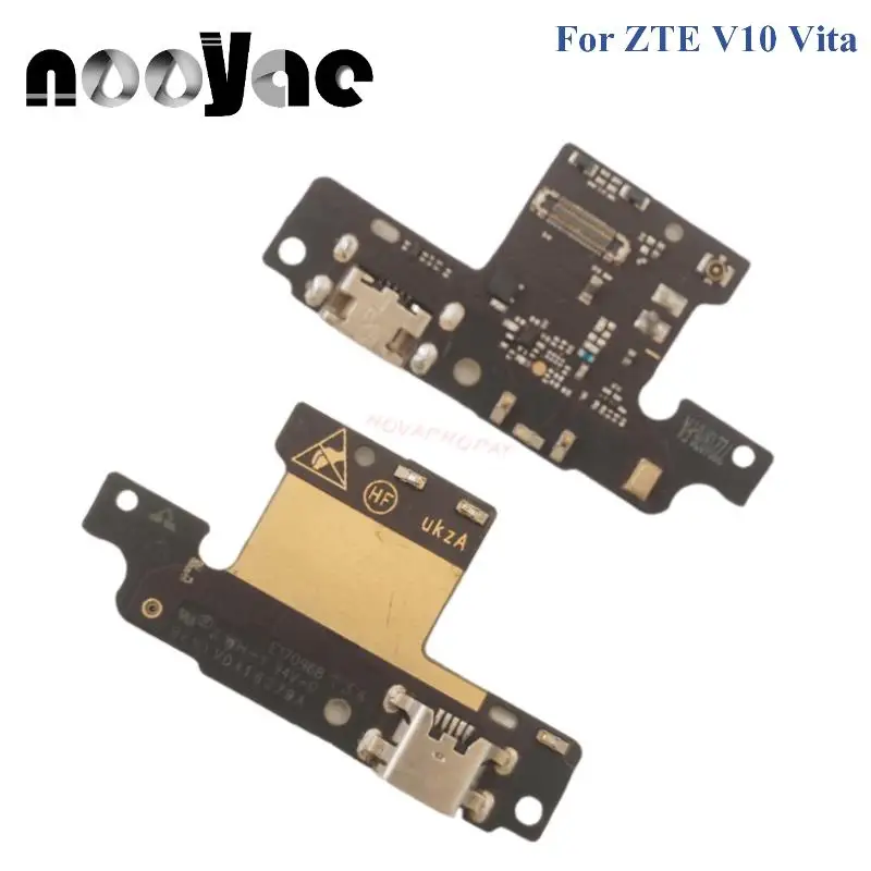 

Original For ZTE Blade V10 Vita USB Dock Charging Port Plug Charger Flex Cable With Microphone MIC Board