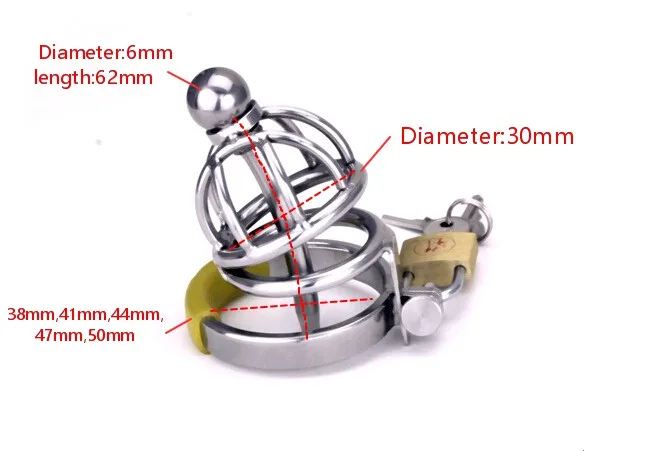 Кольцо для мужского пениса из нержавеющей стали целомудрия устройство пояс