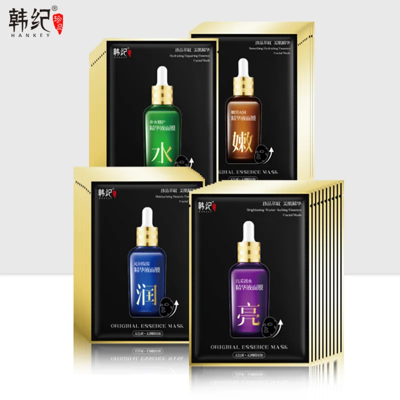 HANKEY мед алоэ гранат фрукты Гиалуроновая кислота маска для лица увлажнение с