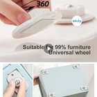 Самоклеящийся ролик для ящика для хранения, 4-8 шт.