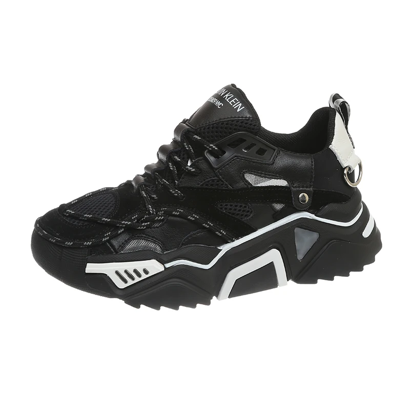 Женская обувь Кроссовки на танкетке Повседневная роскошная дизайнерская для