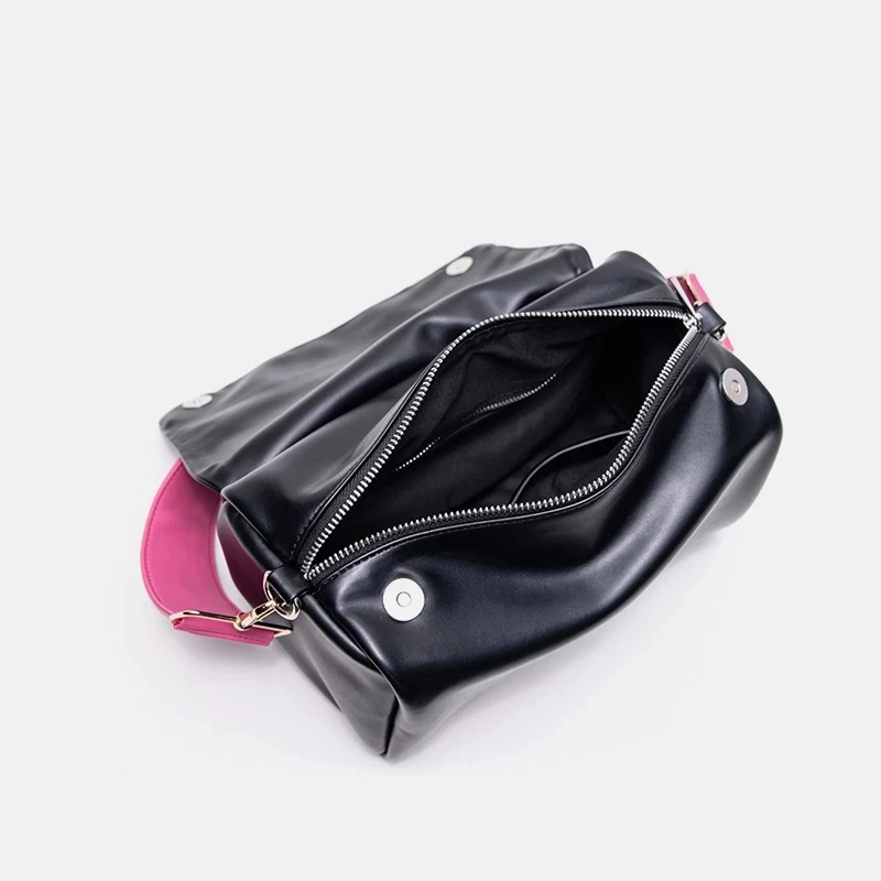 

Wide shoulder Strap Shoulder Bag Vintage Soft Leather Handbag Casual Large Capacity Totes Bags High Quality Luxury Crossbody Bag