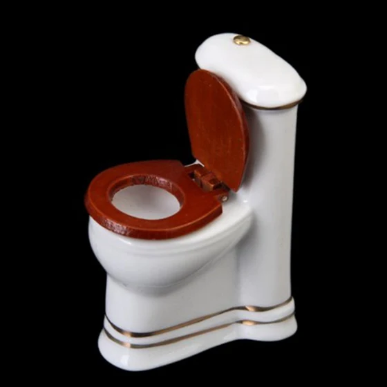 1/12 Children Doll House Bathroom Furniture Set Bath | Игрушки и хобби