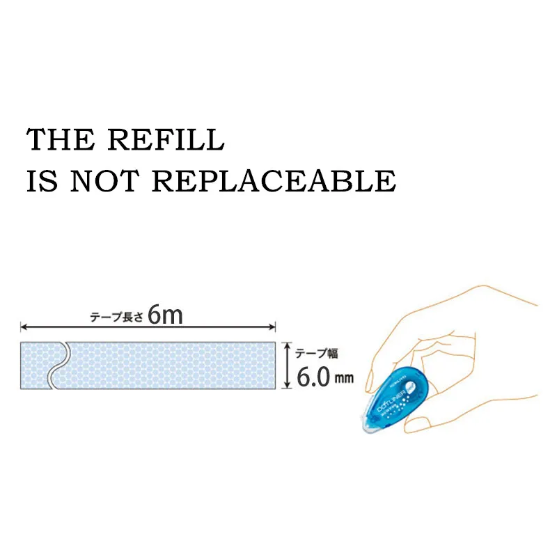 Роликовая лента 4 шт./упак. двусторонняя клейкая мини для самостоятельной