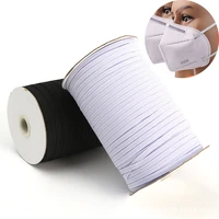 3mm 5mm 6mm elastic band for mask 3mm 12mm wide elastic cord ribbon rubber band tape for diy masks clothing sewing accessories