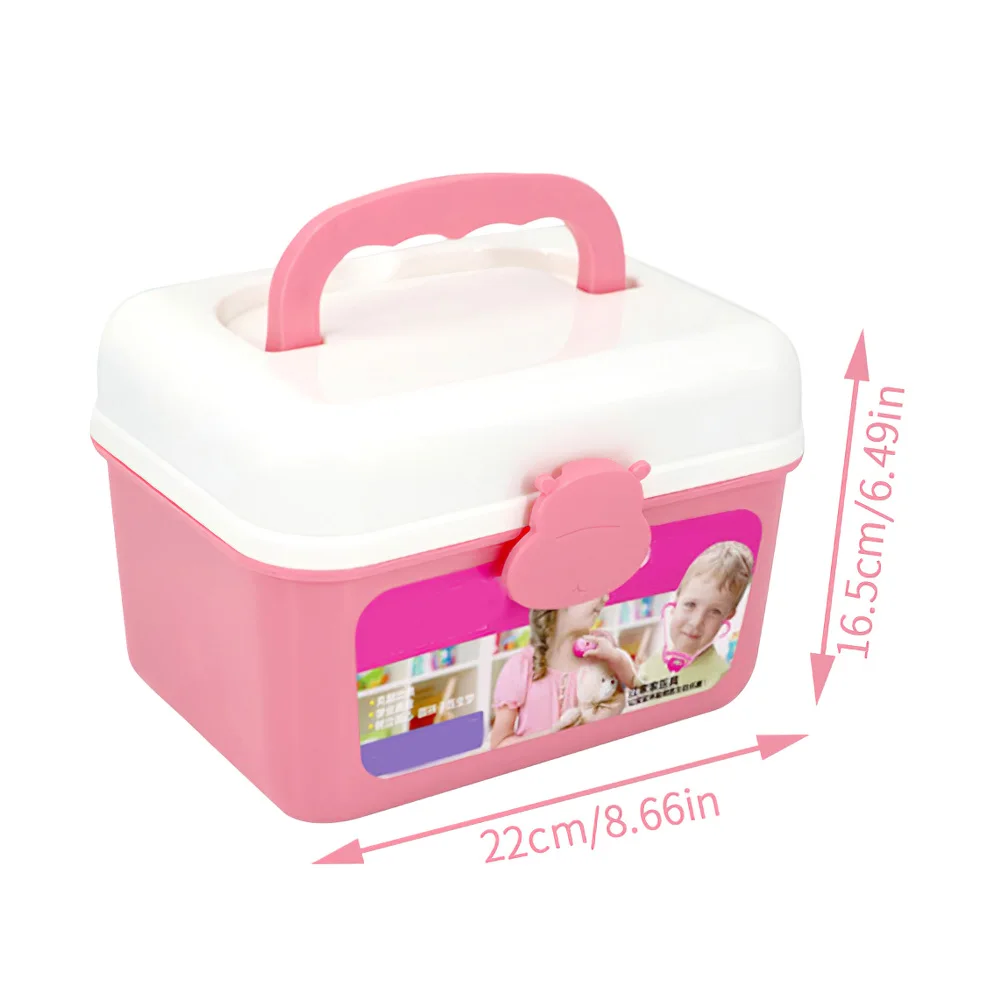 

Kids Doctor Set Dentist Toys Girls Role-playing Games Hospital Pretend Play Medical Kit Nurse Bag Toys For Children Kids Game