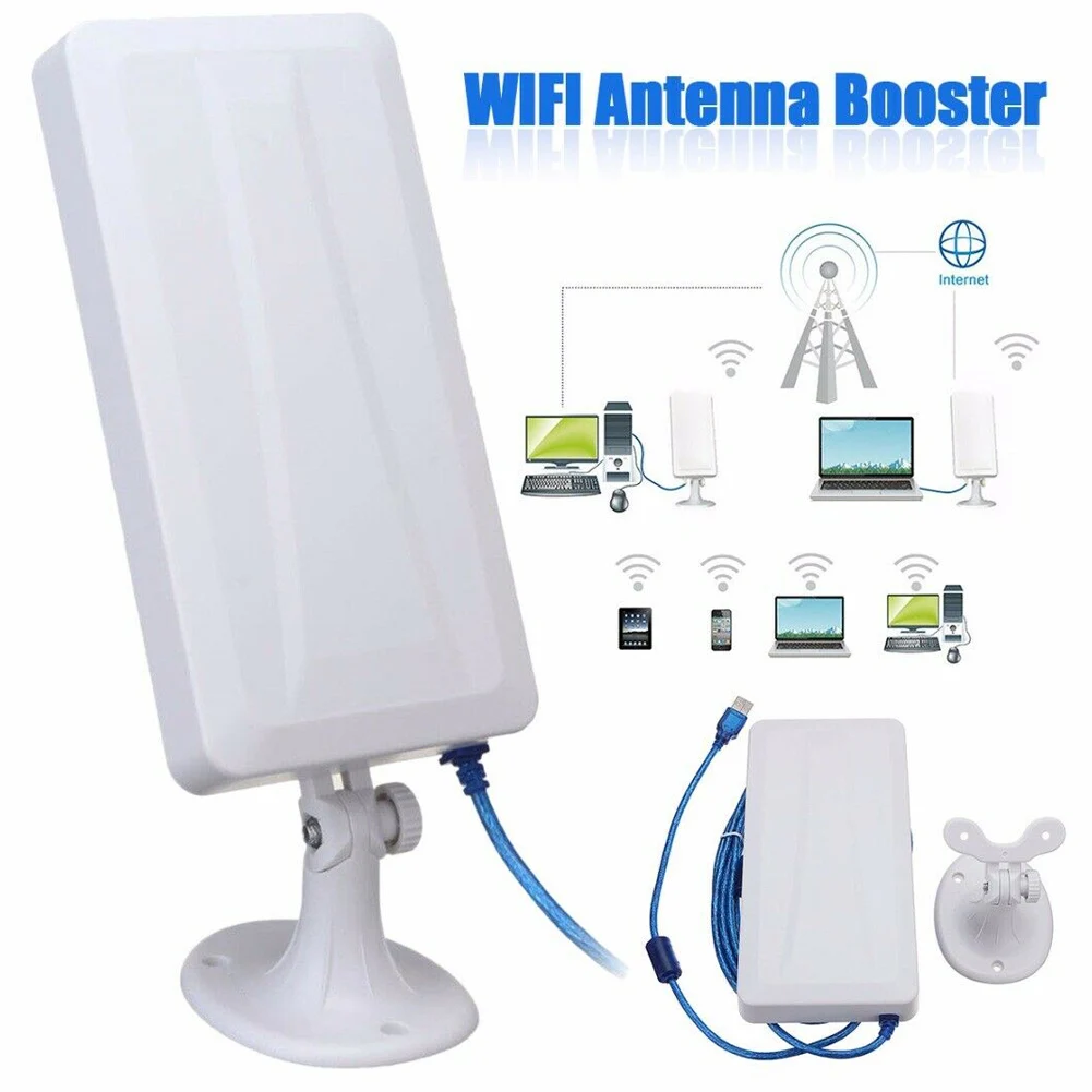 

Long Range WiFi Extender Wireless Outdoor Router Repeater WLAN Antenna Signal Booster JHP-Best