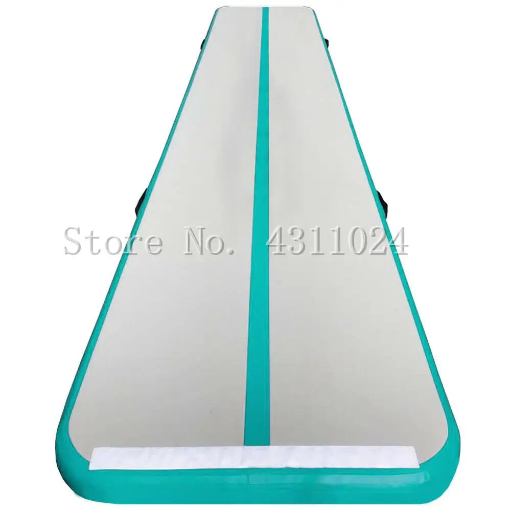 Pаспродажа Воздушная дорожка 9 м X 1 м X 20 см, надувная воздушная дорожка, коврик для тренажерного зала, надувная воздушная дорожка для йоги, Домашнее испо...