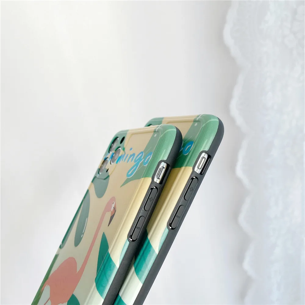 Силиконовый чехол с милыми летними цветами для iPhone X XS 7 8 11 pro Plus телефона
