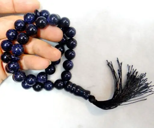 Натуральный камень кварц Кристалл Бирюзовый тигровый глаз оникс 33 мусульманских