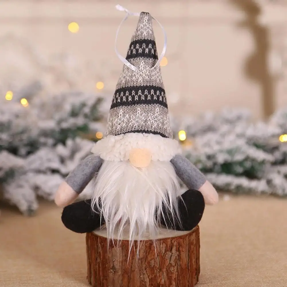 Длинная шапка с надписью &quotMerry Christmas&quot Шведский Сант гном плюшевые куклы украшения ручной работы игрушка