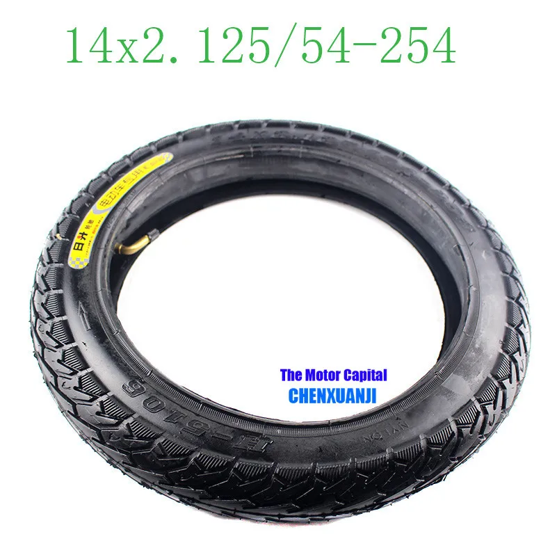 

HOT SALE Good Quality 14 X 2.125 / 54-254 Tire fits Many Gas Electric Scooters and e-Bike 14X2.125 gas scooter