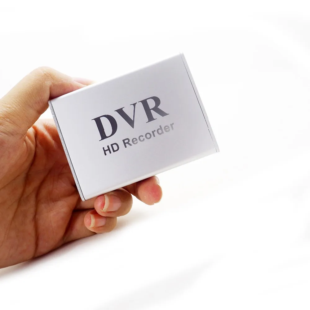 

1Ch Mini DVR Support SD Card Real-time HD 1 Channel CCTV DVR Video Recorder Color White Board Video Compression AV Out camera