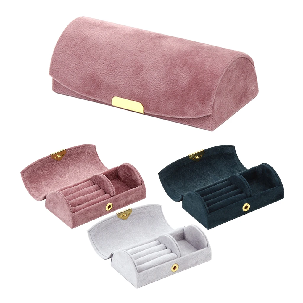 

Velvet Jewelry Box Necklace Bracelet Organizer Box Showcase Holder Jewelry Case