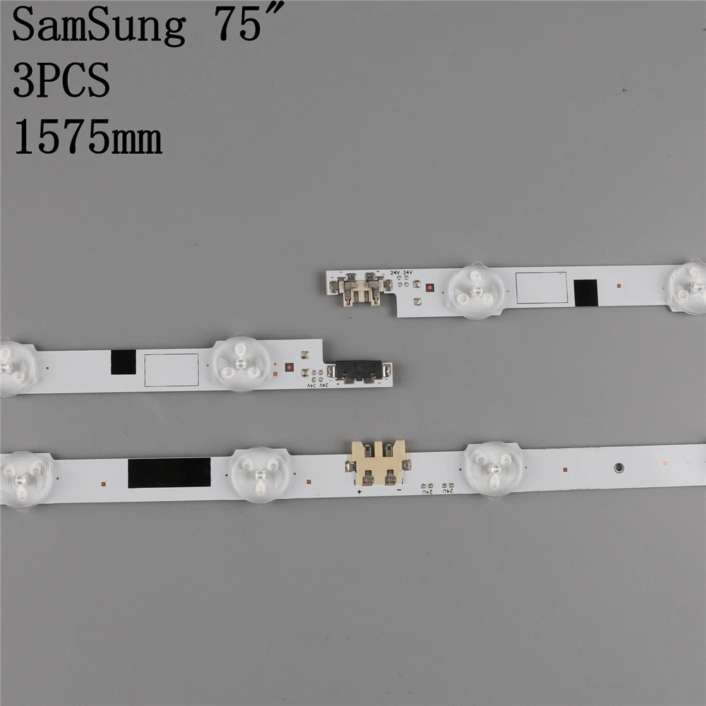 3PCS LED Backlight strip For SamSung 75