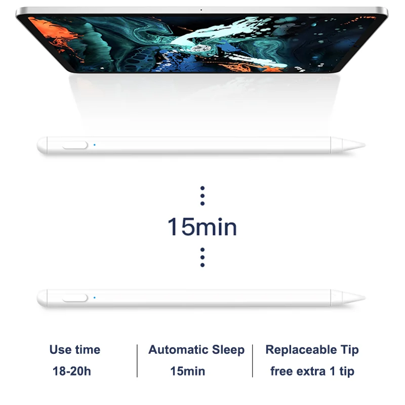 Стилус WIWU для iPad карандаш с чувствительностью к наклону сенсорный планшета Pro 12 9