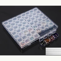 82856 slots girds diamond embroidery painting accessories bead organizer plastic pearl storage box container for beads
