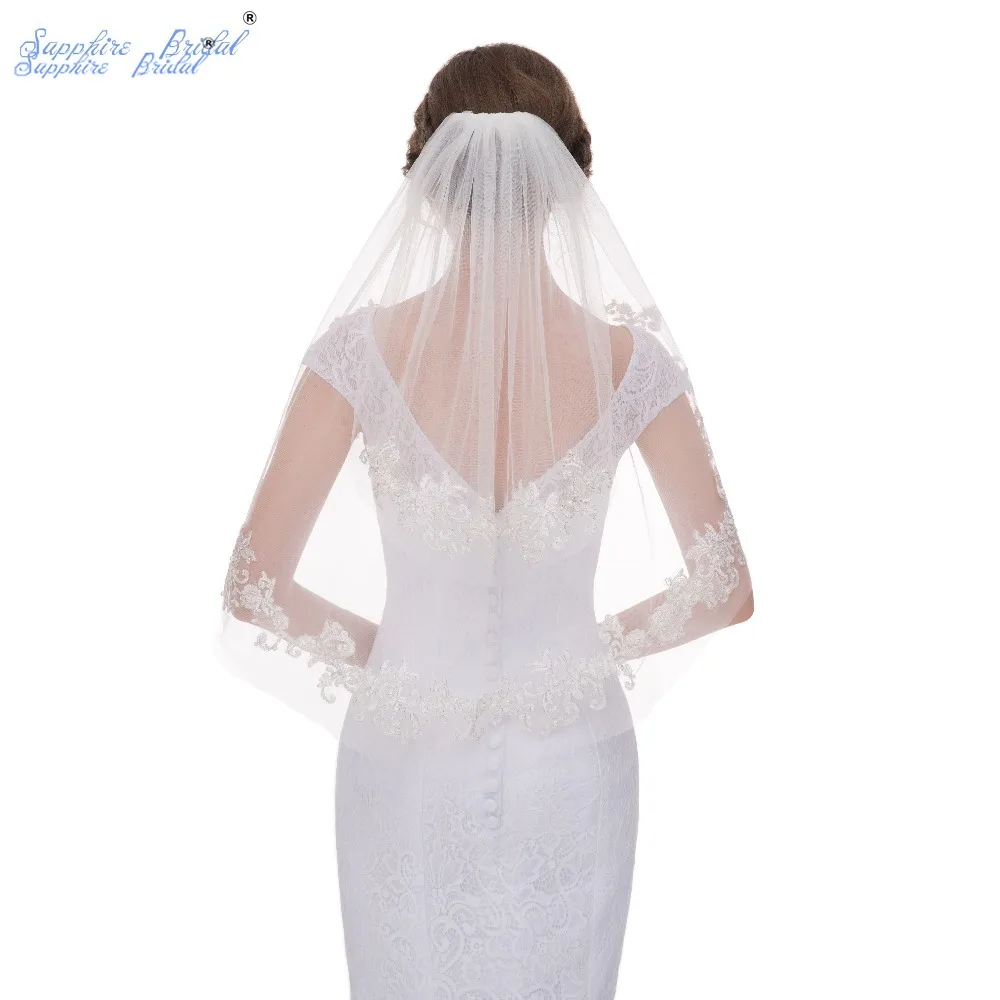 Сапфир люкс 2021 High End два яруса мягкий кружевной тюль свадебные туфли с жемчугом