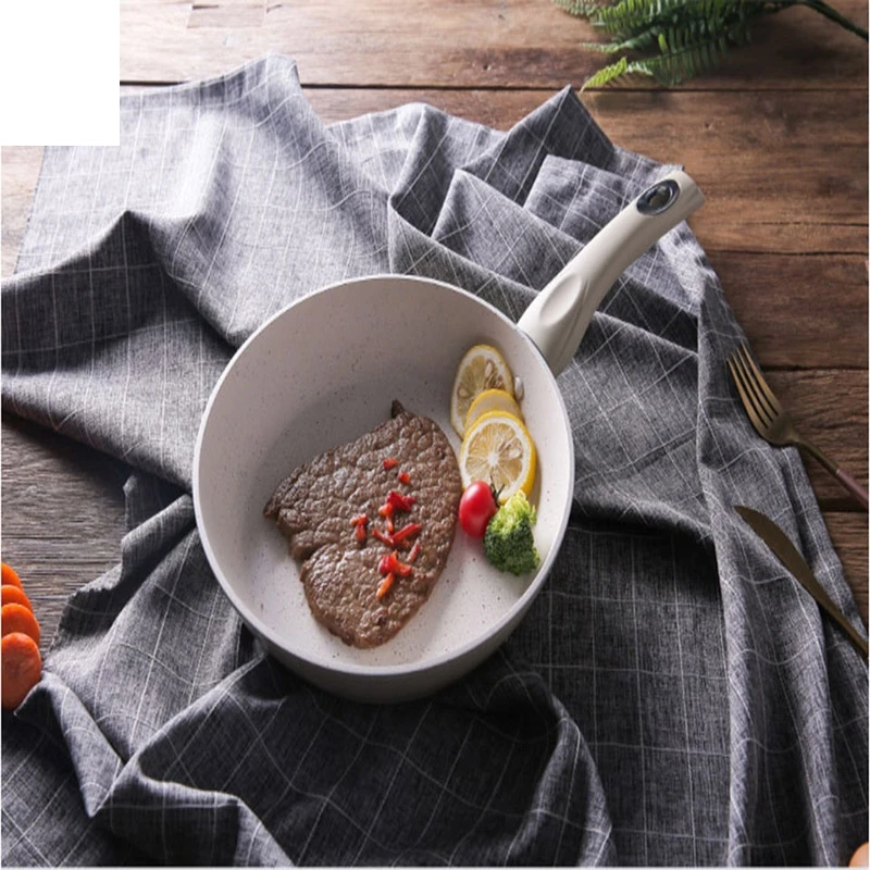 Антипригарная открытая сковорода для жарки яиц стейка гриль омлета блинов