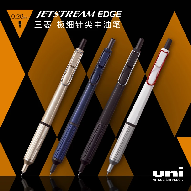 1 шт. японская шариковая ручка UNI SXN 1003 низкий центр тяжести JETSTREAM металлический