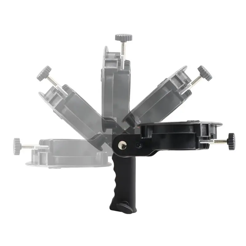 S-Type Bracket NEW Handheld Grip Bowens S Mount Holder for Speedlite Flash Snoot Softbox Beauty for Godox Flash photography