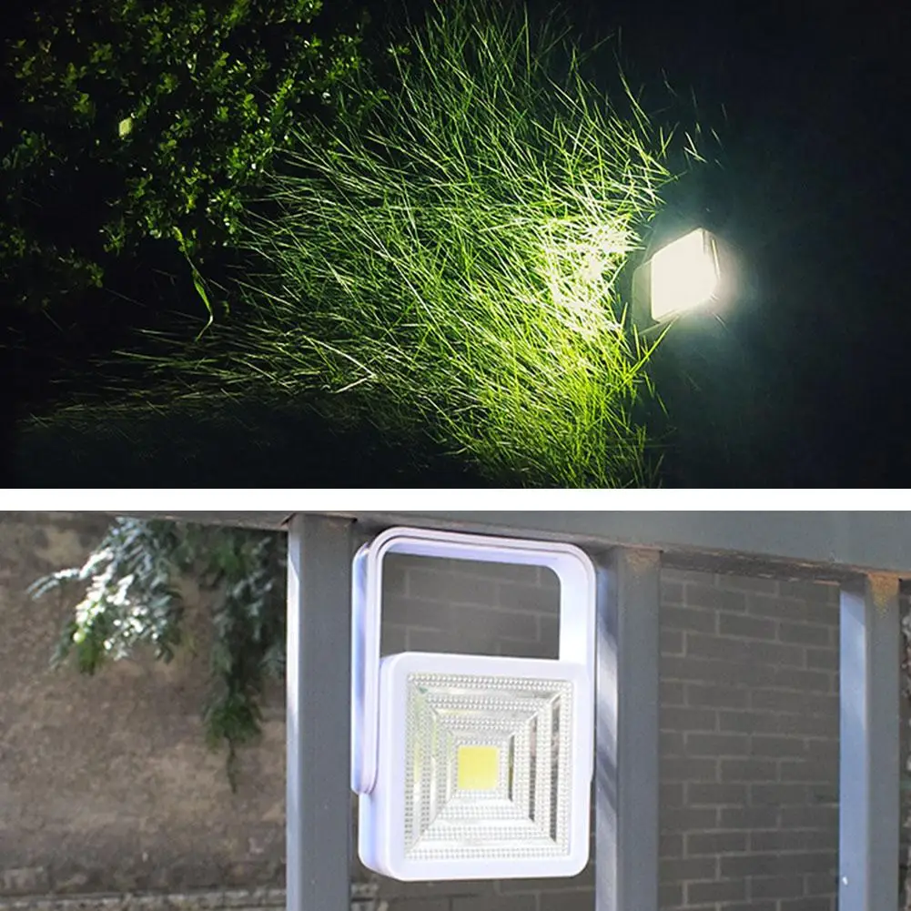 Светодиодный светильник на солнечной батарее супер яркий портативный ручной