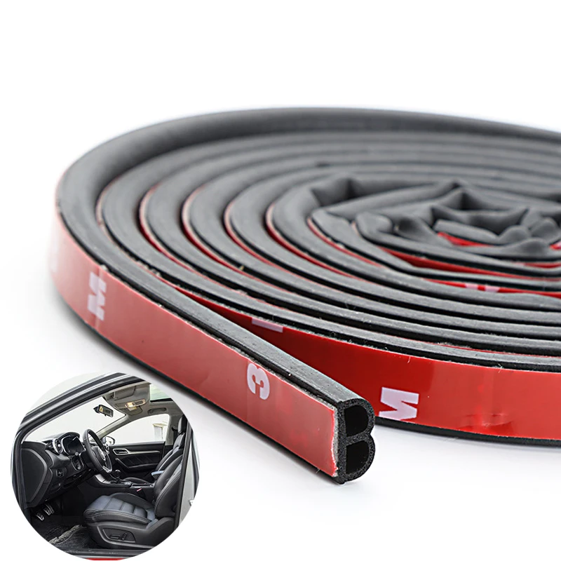 1 м двери автомобиля резиновые уплотнительные полоски B Тип Шум изоляции