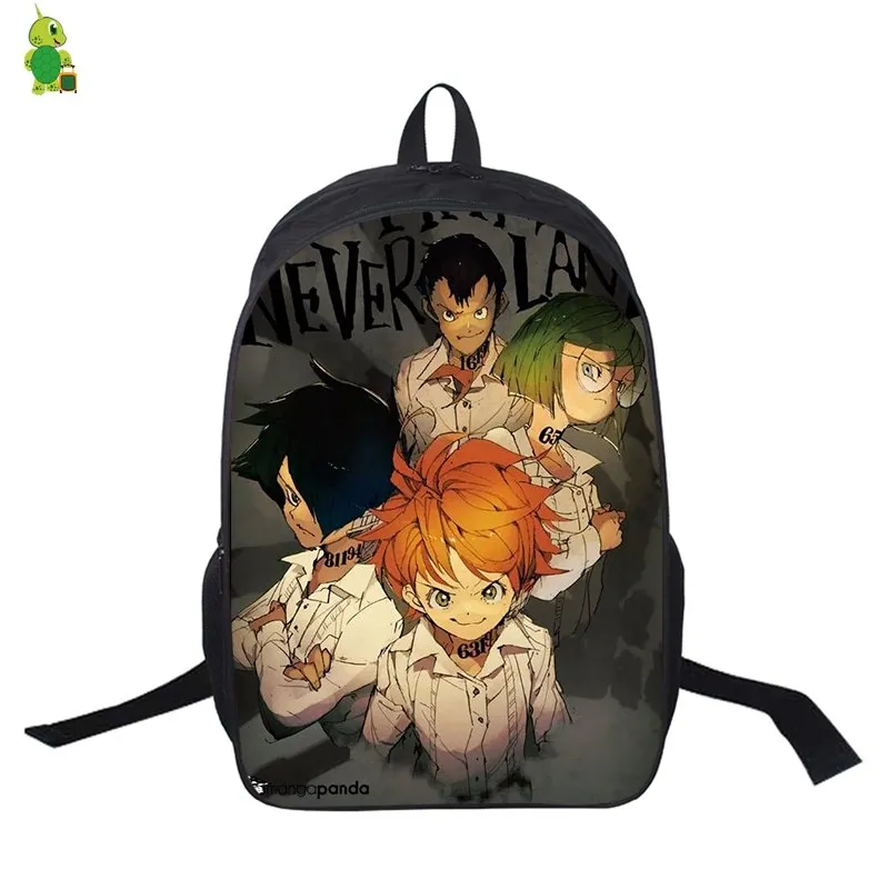 5 Обещанный рюкзак Neverland Mochila школьные сумки для подростков девочек мальчиков аниме ноутбук рюкзак для женщин и мужчин Дорожная сумка на плечо - Цвет: 5