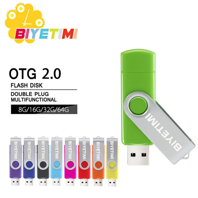 USB флеш накопитель Biyetimi 8 ГБ 16 32 OTG|USB флэш-накопители| |