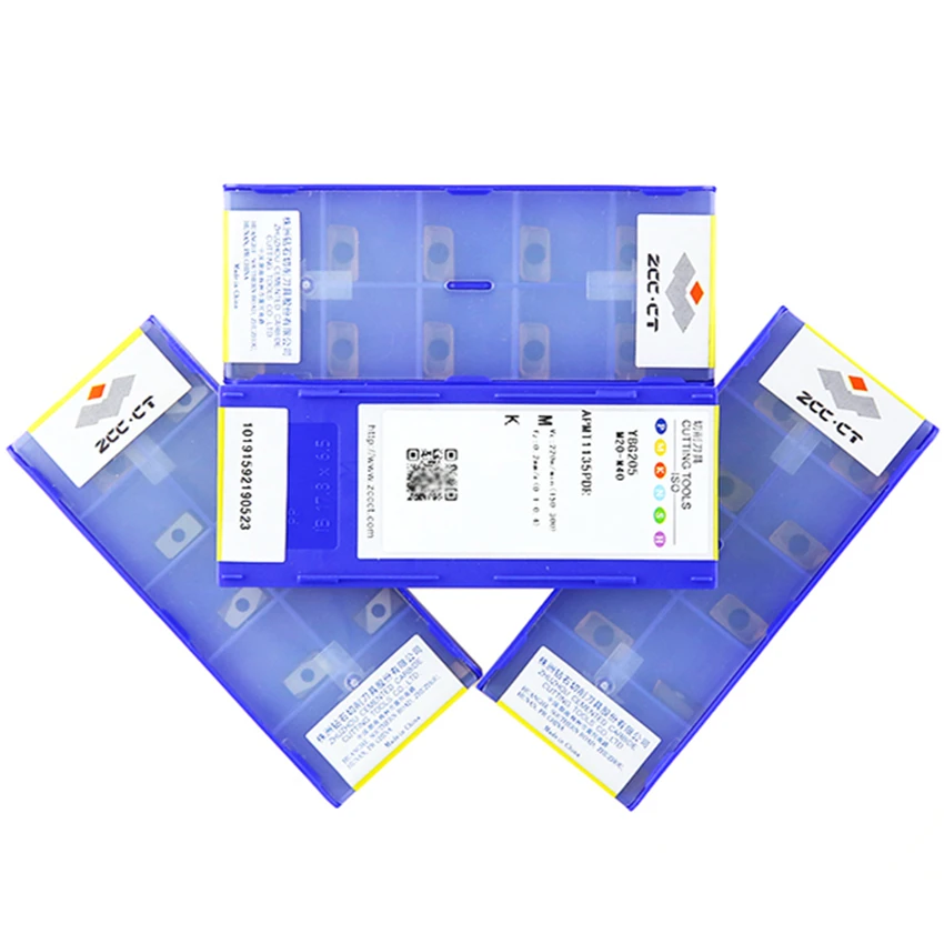 

ZCC.CT APMT1135PDR YBG205 карбидные вставки 10 шт./корт.