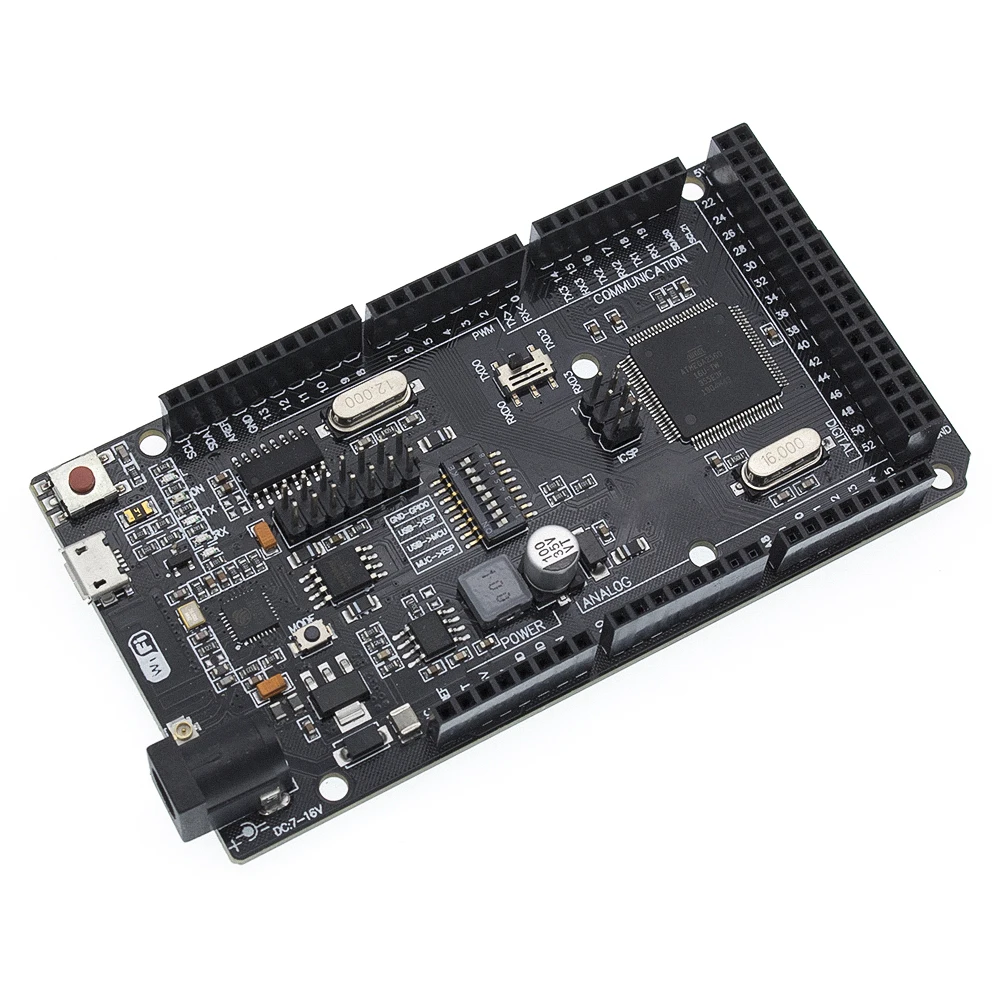 Mega2560 + Wi Fi R3 ATmega2560 ESP8266 (32 Мб памяти) с поддержкой CH340G в виде CH340G. Совместимость Mega